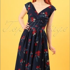 Emily and fin floral dress